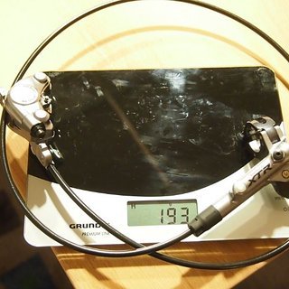 Gewicht Shimano Scheibenbremse XTR BR-M987 VR, 1000mm