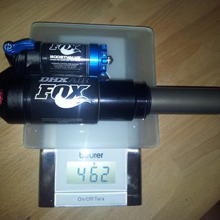 Gewicht Fox Racing Shox Dämpfer DHX Air 5.0 241 x 76mm