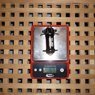 Gewicht DT Swiss Nabe Hügi 240 Disk 100mm/QR, 32-Loch