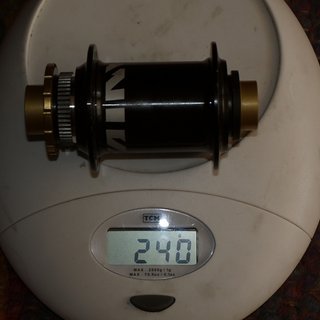 Gewicht Shimano Nabe Saint HB-M810 110mm/20, 32-Loch