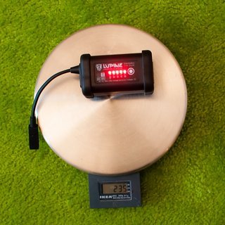 Gewicht Lupine Beleuchtung SmartCore Akku 5,6 Ah