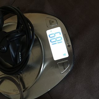 Gewicht Shimano Schalthebel XTR SL M9100 R 