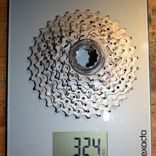 Gewicht Shimano Kassette XTR CS-M900 8-fach, 12-32Z