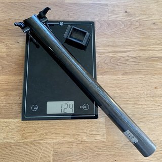 Gewicht Mcfk Sattelstütze Gerade UD 31,6 x 360 mm