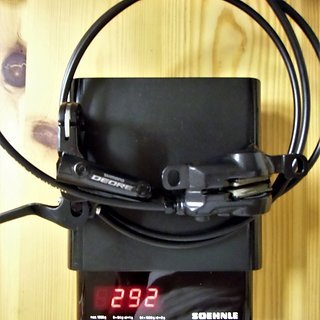 Gewicht Shimano Scheibenbremse BR-M6000 HR, 1700mm