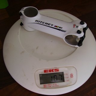 Gewicht Ritchey Vorbau WCS C260 31.8mm, 100mm, 6°