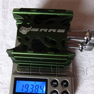 Gewicht SARS Pedale (Platform) CNC-Pedals 70x58x22mm