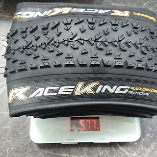 Gewicht Continental Reifen Continental Race King ProTection 29x2.2 Zoll 29x2.2