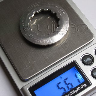 Gewicht Shimano Kassettenabschlussring Dura Ace CS-7700 12Z