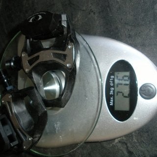 Gewicht Shimano Pedale (Klick) PD-5800 (105) 