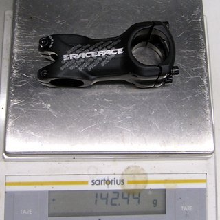 Gewicht Race Face Vorbau Evolve XC 31.8mm, 70mm, 6°