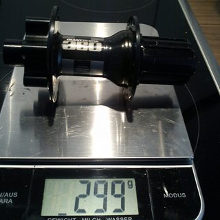 Gewicht DT Swiss Nabe 350  135mm/12