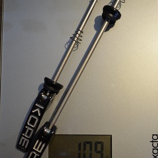 Gewicht Kore Schnellspanner Schnellspanner 100/135