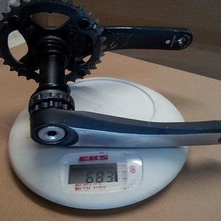 Gewicht Shimano Kurbelgarnitur XTR FC-M970 (tuned) 175mm, 32Z
