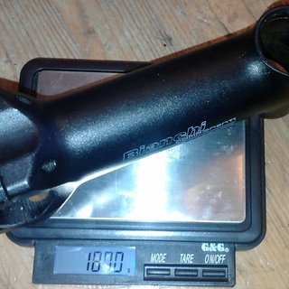 Gewicht Bianchi Vorbau Componenti 31.8mm, 110mm, 6°