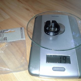 Gewicht Dartmoor Sattelklemme Ring 31.8mm