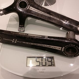 Gewicht Campagnolo Kurbel Super Record 11 Ultra Torque 177,5mm