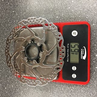 Gewicht Shimano Bremsscheibe SM-RT54M 180mm