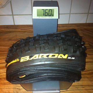 Gewicht Continental Reifen Der Baron 2.3 26x2.3", 57-559