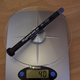 Gewicht Syntace Achse X-12 142 x 12mm