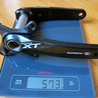Gewicht Shimano Kurbel XT FC-M785 165mm