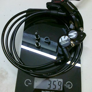 Gewicht Shimano Scheibenbremse Saint BR-M810 HR, 1450mm
