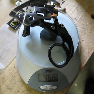 Gewicht Shimano Umwerfer XT FD-M770-E E-Type