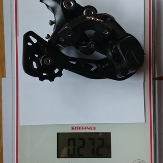 Gewicht Shimano Schaltwerk XT RD-M8000-GS Short Cage
