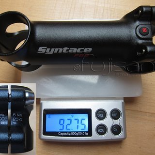 Gewicht Syntace Vorbau Force 99 (tuned) 25.4mm, 90mm, 6°