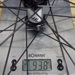 Gewicht DT Swiss Systemlaufräder E 1900 27,5 / 650b, VR, 15x100