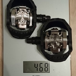 Gewicht Shimano Pedale (Klick) PD-M434 
