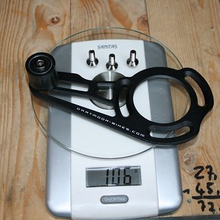 Gewicht Dartmoor Kettenführung Simple ISCG-05