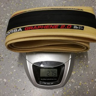 Gewicht Vittoria S.p.A. Reifen Corsa Graphene 2.0 skinwall 28-622