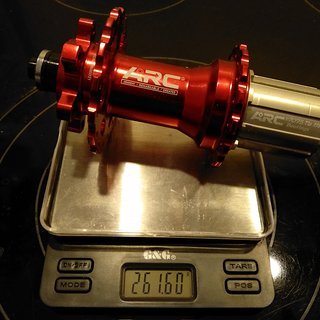 Gewicht No-Name Nabe ARC MT-006R 135mm/QR, 32-Loch
