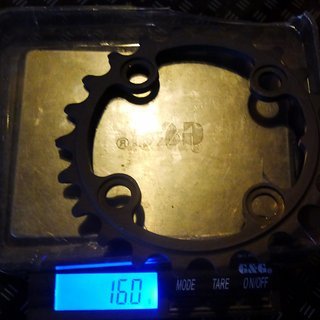 Gewicht Tune Kettenblatt Triebtreter AL 64mm, 22Z