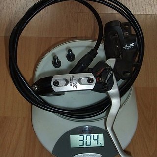 Gewicht Shimano Scheibenbremse XT BR-M775 / BL-M775 HR, 1400mm