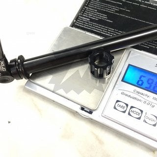 Gewicht XLC Achse Pro QR-H01 142 x 12 mm E-Thru