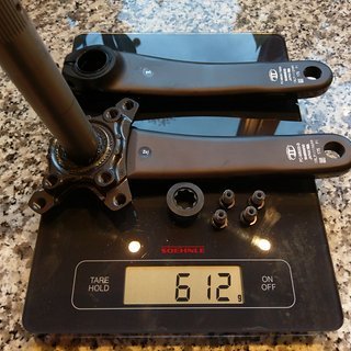 Gewicht Shimano Kurbel XT FC-M8000-B1 175 mm