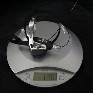 Gewicht Shimano Schalthebel XTR SL-M970  9-fach
