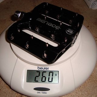 Gewicht Sixpack Pedale (Platform) Menace 105x93mm