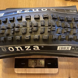 Gewicht Onza Reifen IBEX 29" 2.4 TRC SOFT COMPOUND 50 29"