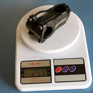 Gewicht Truvativ Vorbau Hussefelt 31.8mm, 60mm, 0°