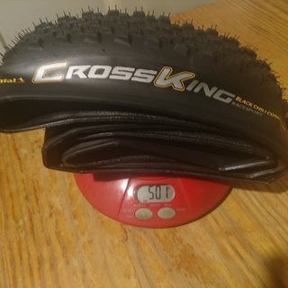 Gewicht Continental Reifen Cross King RaceSport 26 x 2,20 ; 55 - 559