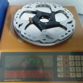 Gewicht Shimano Bremsscheibe SM-RT86M 180mm