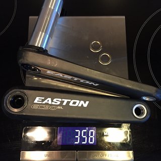 Gewicht Easton Kurbel EC90 SL 170.0 mm