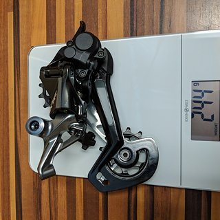 Gewicht Shimano Schaltwerk XTR RD-M9100-SGS 12-fach 10-51