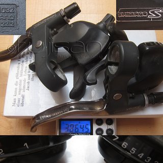 Gewicht Shimano Schalthebel STX ST-MC32 3x7-fach