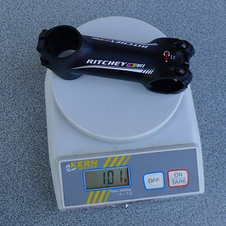 Gewicht Ritchey Vorbau WCS C260 31.8mm, 90mm, 6°