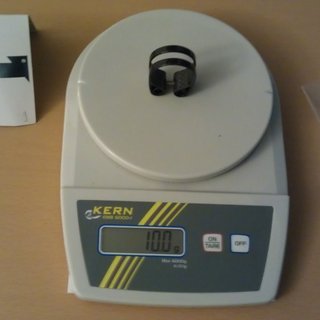 Gewicht Procraft Sattelklemme PRC SPC1 Carbon 31,8mm