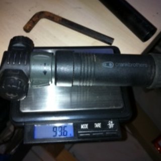 Gewicht Crank Brothers Werkzeug Power Pump 143mm